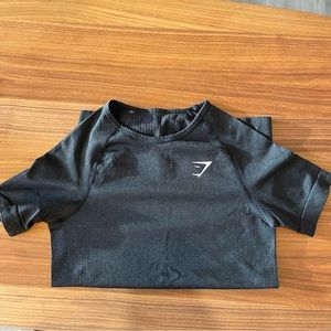 Gymshark, fitted workout top, size small